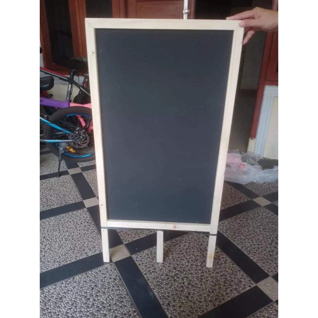 

PAPAN TULIS KAPUR 80X40 PAPAN JALAN MEDIA PROMOSI SINGLE STAND