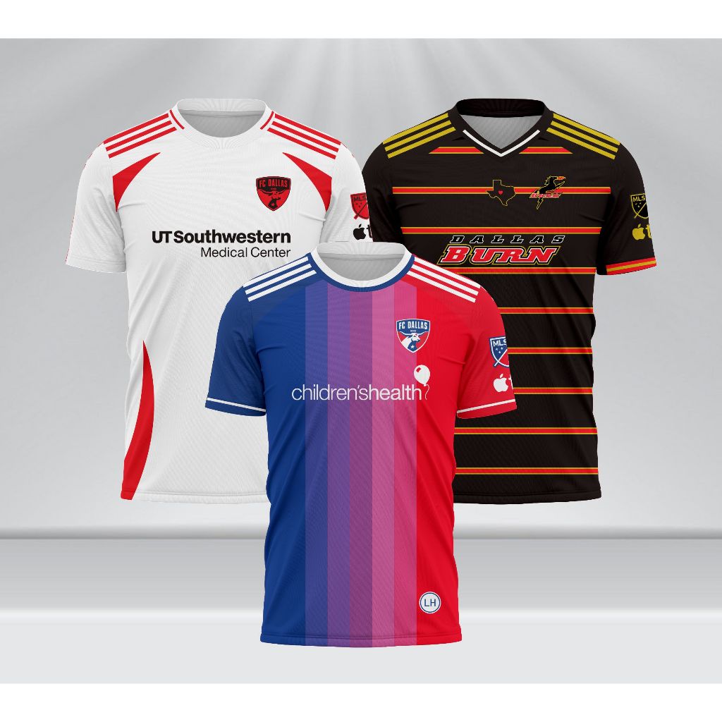 Jersey FC Dallas Home Away 3rd 2025