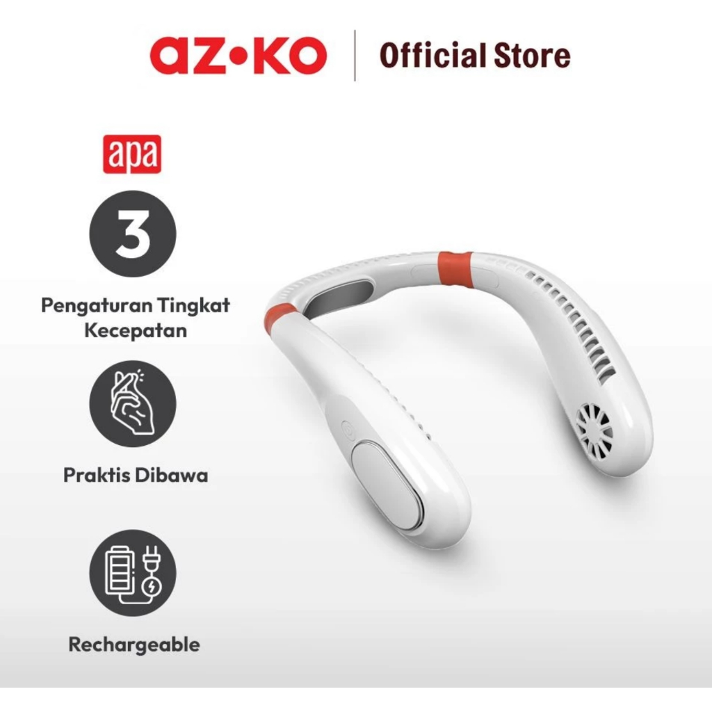 APA Kipas Angin Leher Rechargeable - Neck Fan Portable