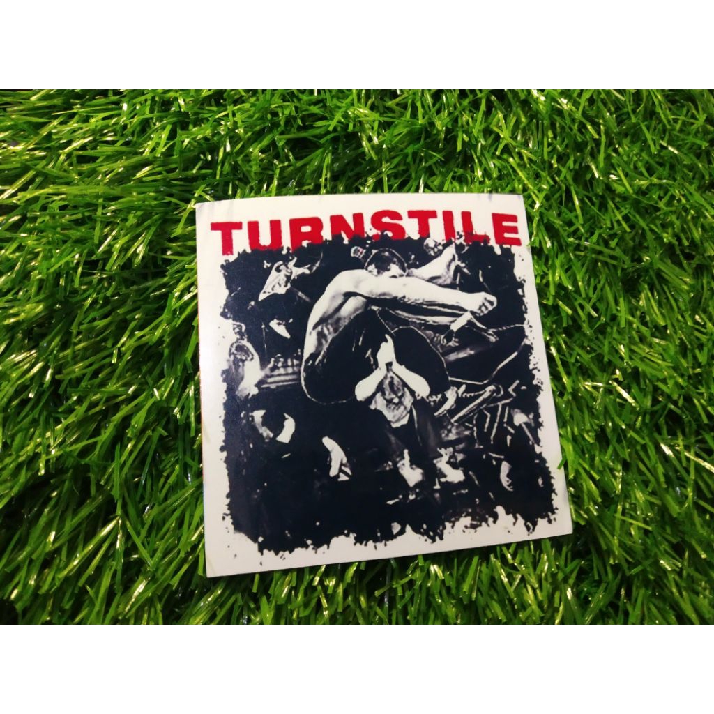

stiker vinyl turnstile