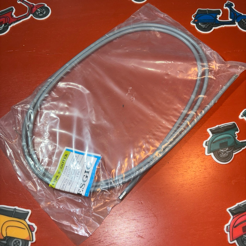 KABEL LUAR GAS KOPLING PORSNELING Vespa VESGIO ABU