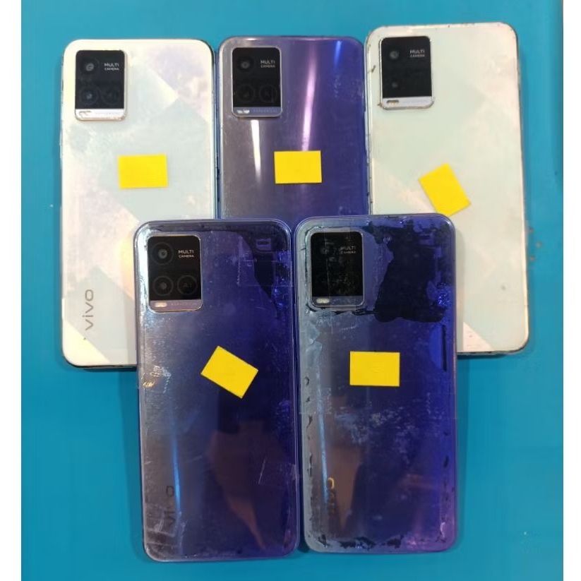 Vivo Y21 Minus Lcd Tanpa Pola Mesin Normal Segel Bergaransi