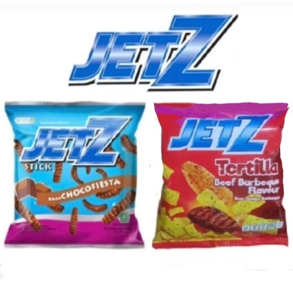

Jetz Stick Chocofiesta ( Renceng ) - Jetz Coklat - Tortila Beef Barbeque - Snack Ciki Chiki Kerupuk Krupuk Jetz Chocofiesta