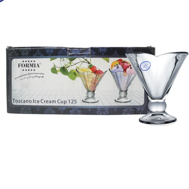 (PER PCS) FORMIA gelas es krim / formia toscano cup 125 / gelas ice cream murah / gelas ice cream lu