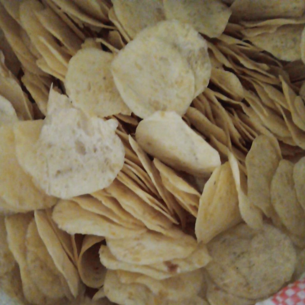 

500 GRAM KERUPUK OPAK KOIN MENTAH MURAH GURIH SIAP GORENG KHAS MEDAN