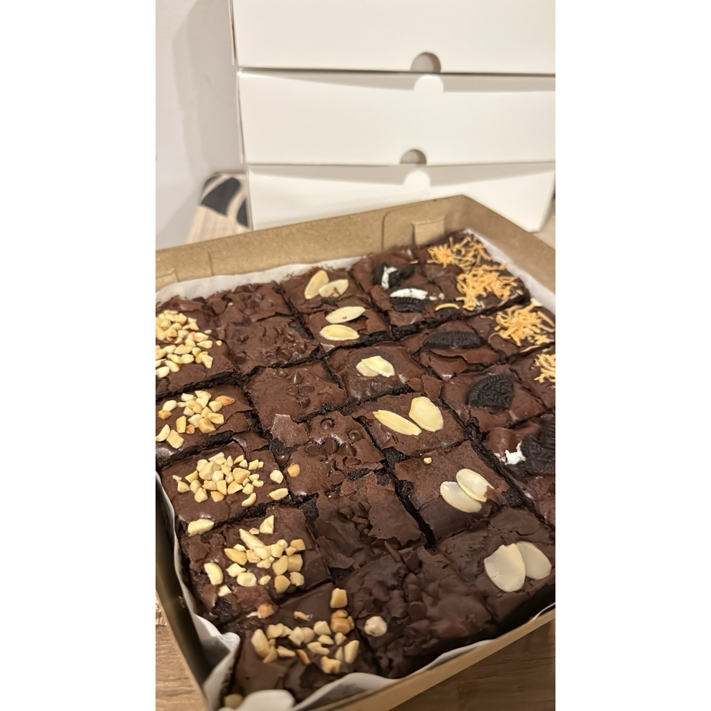 

fudgy brownies homemade