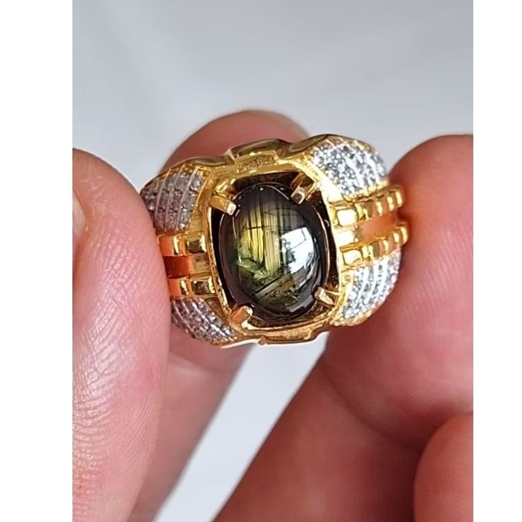 Bangsing kresnadana golden star sapphire