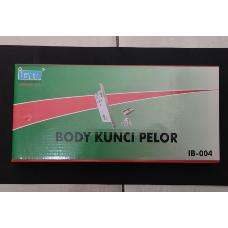 Kunci Pelor IGM Pintu Roller 4 Anak Kunci Cylinder/Body Kunci Pelor IB-004 IGM 4 anak kunci