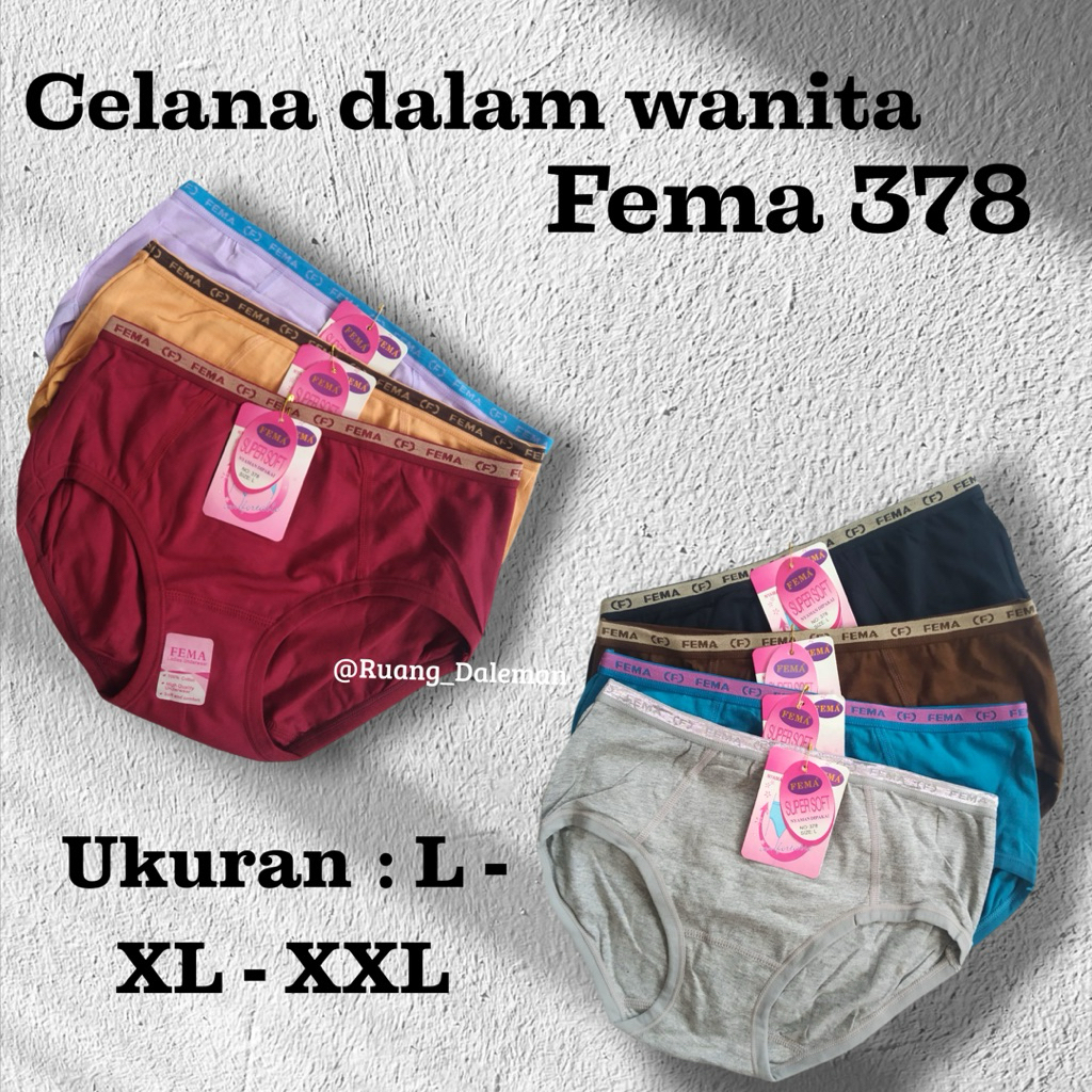 CELANA DALAM FEMA 378,CD CEWEK FEMA,CELANA DALAM FEMA