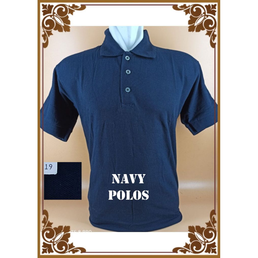 kaos katun polo