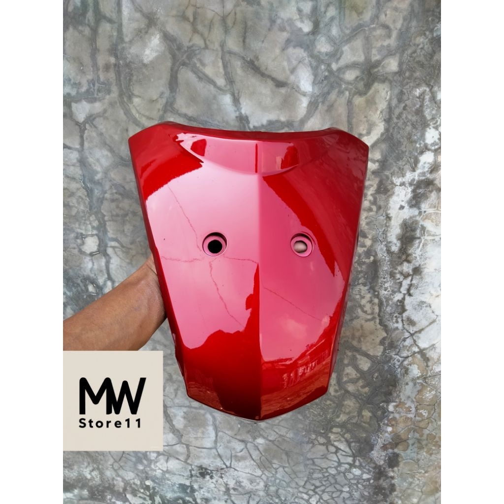 Panel tameng dasi depan Supra x 125 lama Supra x 125 Batman merah