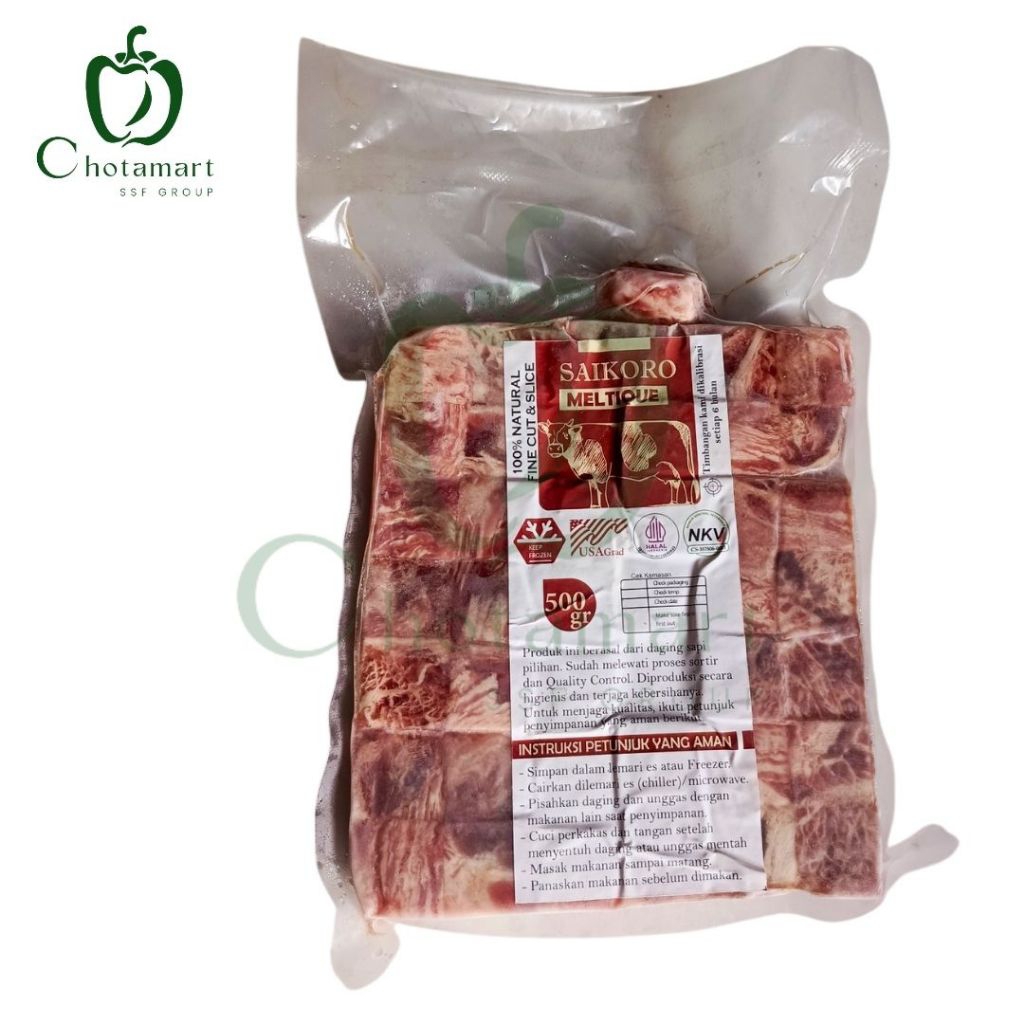 

Daging Saikoro Frozen