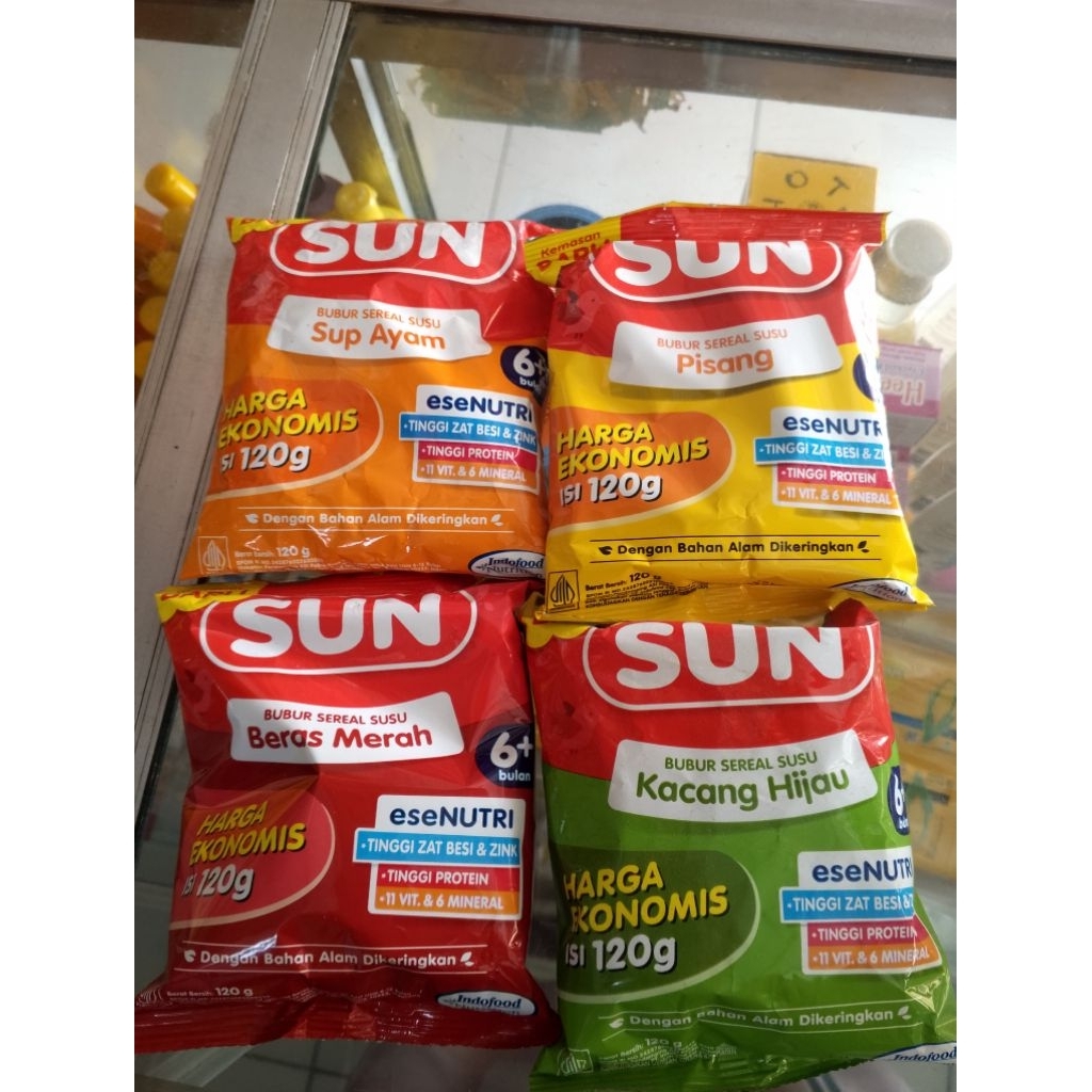 Bubur bayi Sun Sachet 120gr