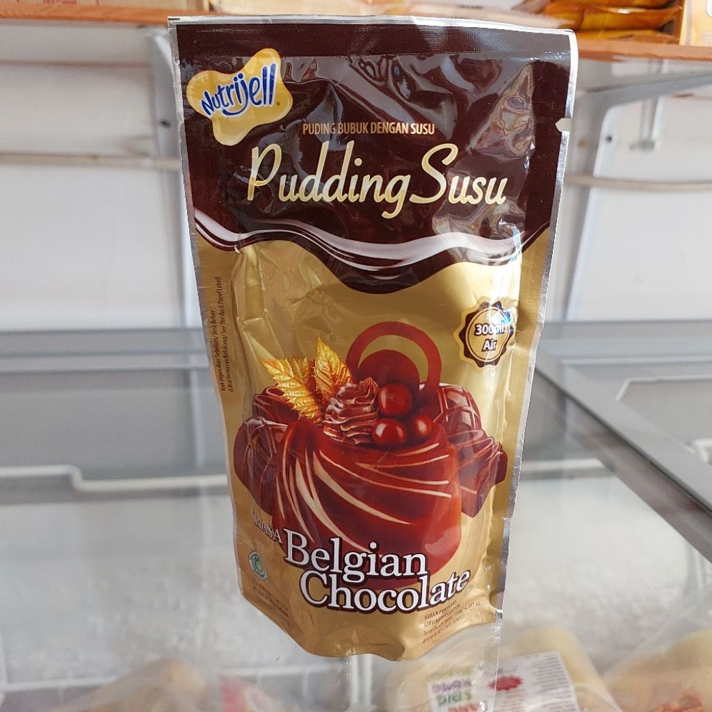 

Nutrijell Pudding Susu Bubuk Rasa Belgian Chocolate