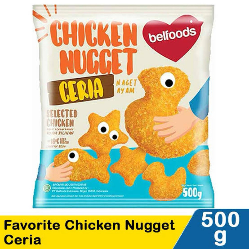 

Chicken nugget BELLFOODS CERIA 500gr