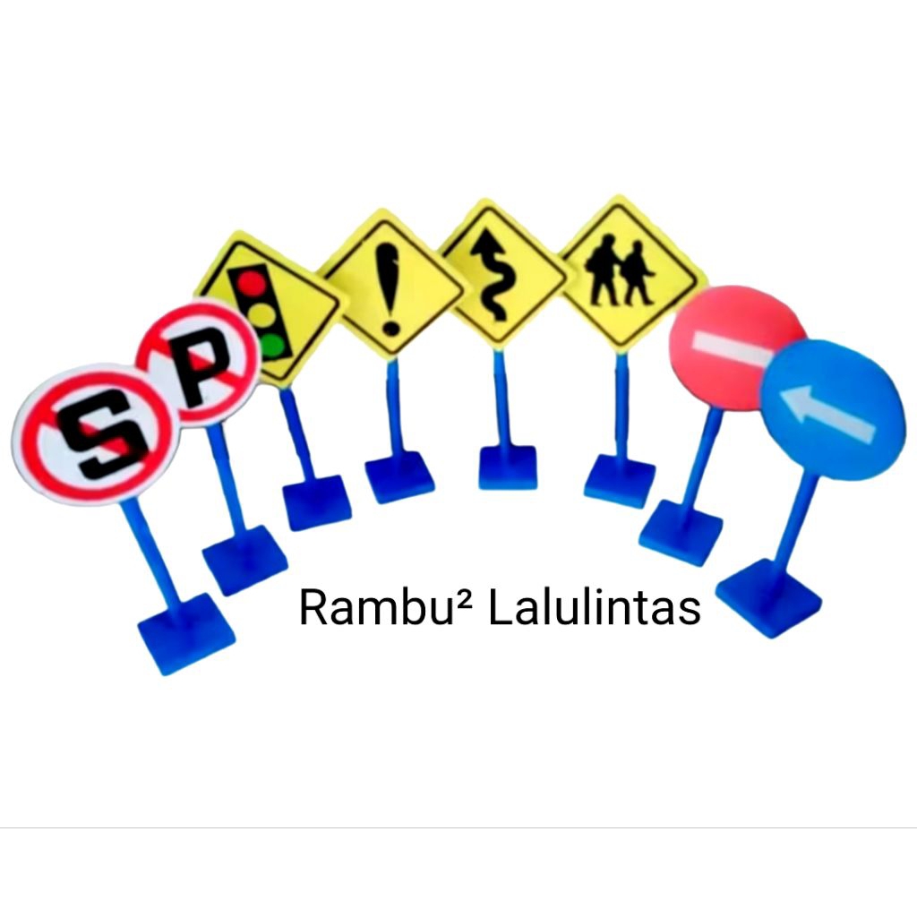 Peraga Rambu Lalu Lintas//Alat Peraga Edukatif