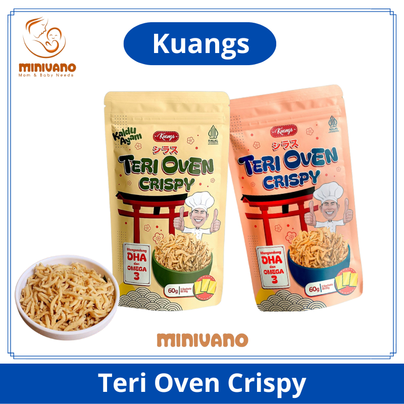 

Kuangs Teri Krispi Oven Shirasu Jepang - Snack Mpasi - Original & Kaldu Ayam