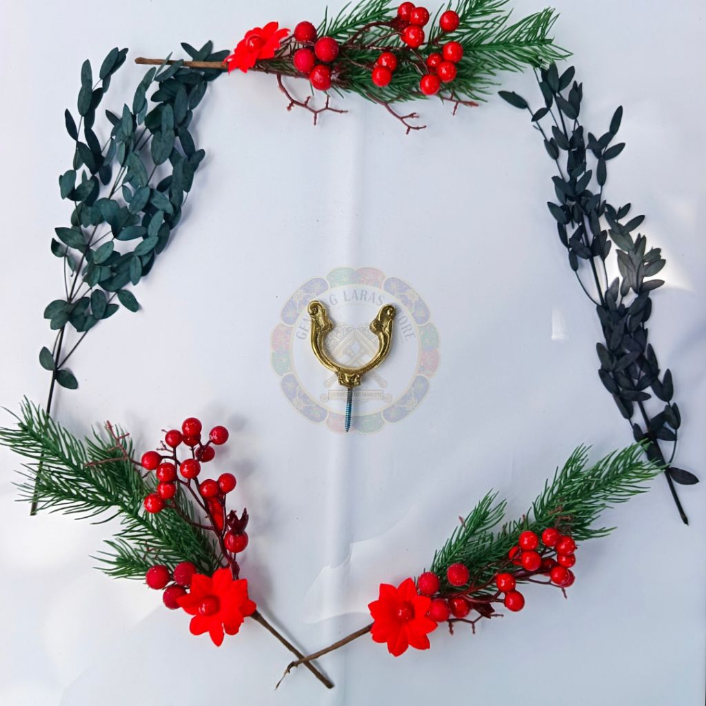 Sanggan Rebab Kuningan – Penyangga Rebab Gamelan Jawa Karawitan Premium