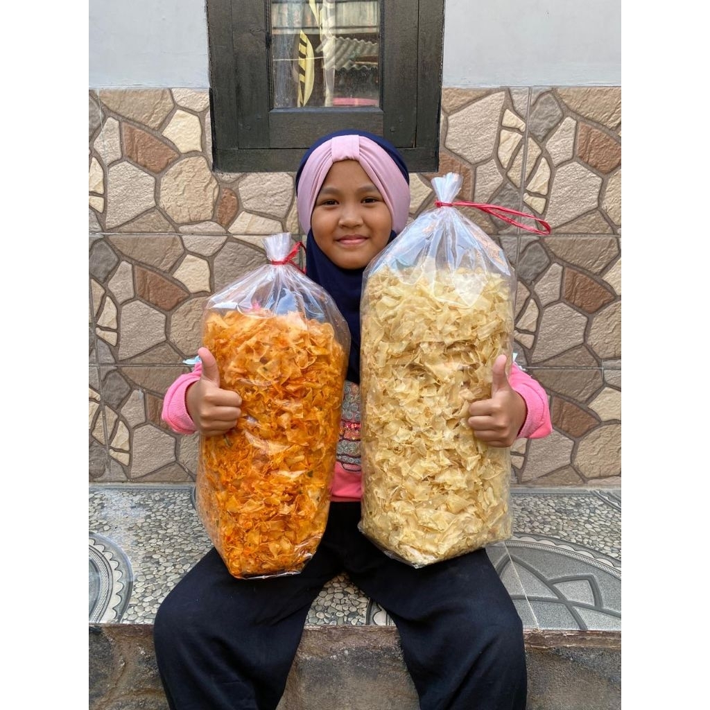 

1kg Keripik Singkong Kriwil Rasa Ketumbar - Sabiya Snack
