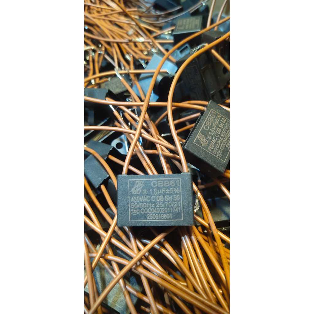 kapasitor kipas angin regency CBB61 1.8uf 1.5uf 1.2uf