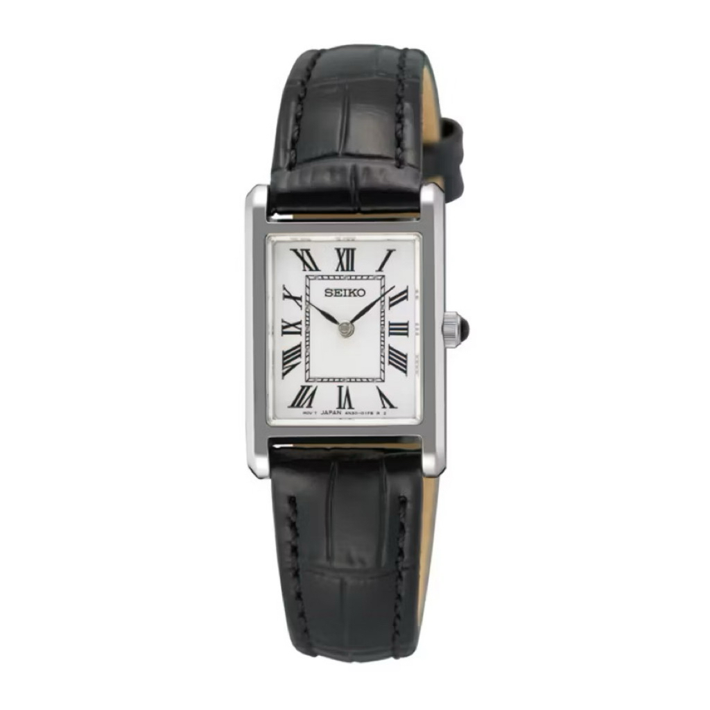 Jam Tangan Wanita SEIKO TANK SWR107 / SWR107P1 Kaca Sapphire (ORIGINAL)