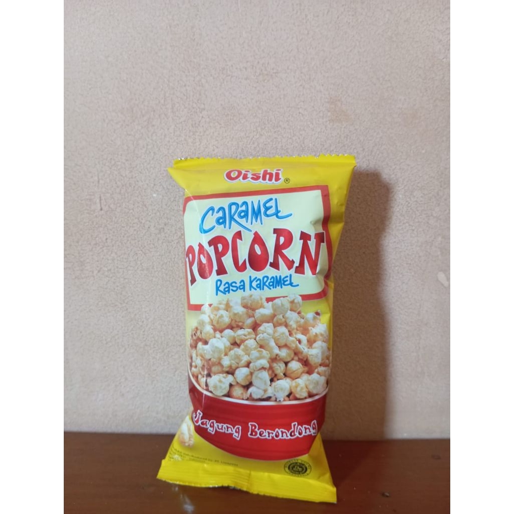 

Oishi Caramel POPCORN Rasa Karamel