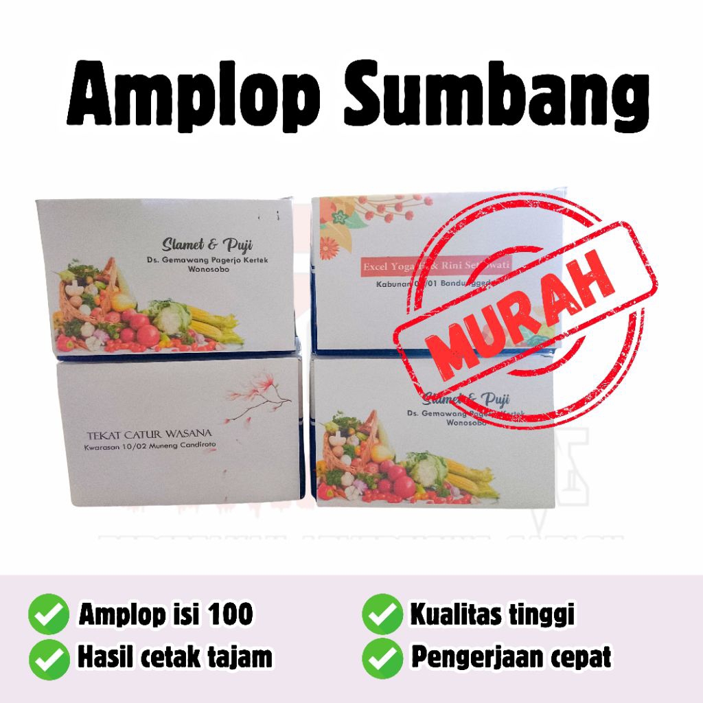 

Amplop Kondangan / Amplop Sumbang Murah / Kualitas Tinggi / Proses Cepat
