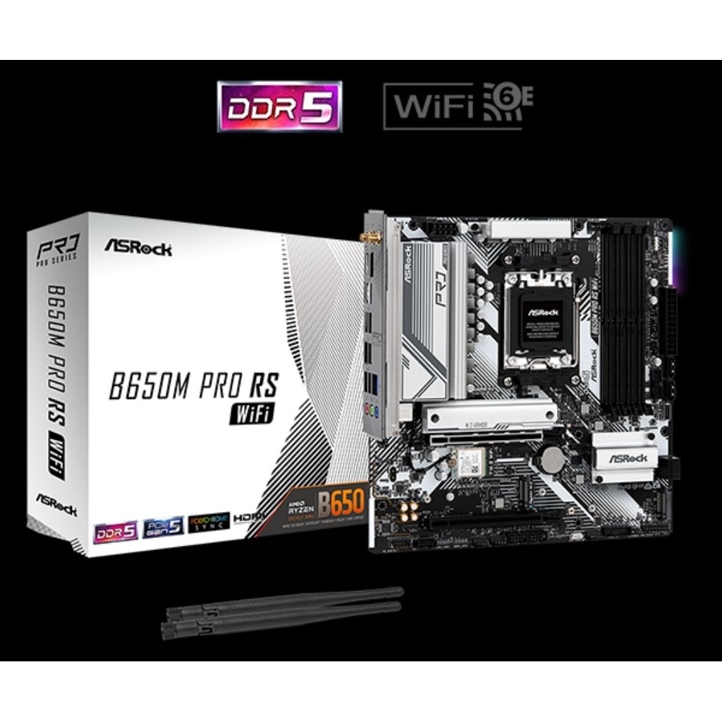 Motherboard Asrock B650m Pro RS wifi