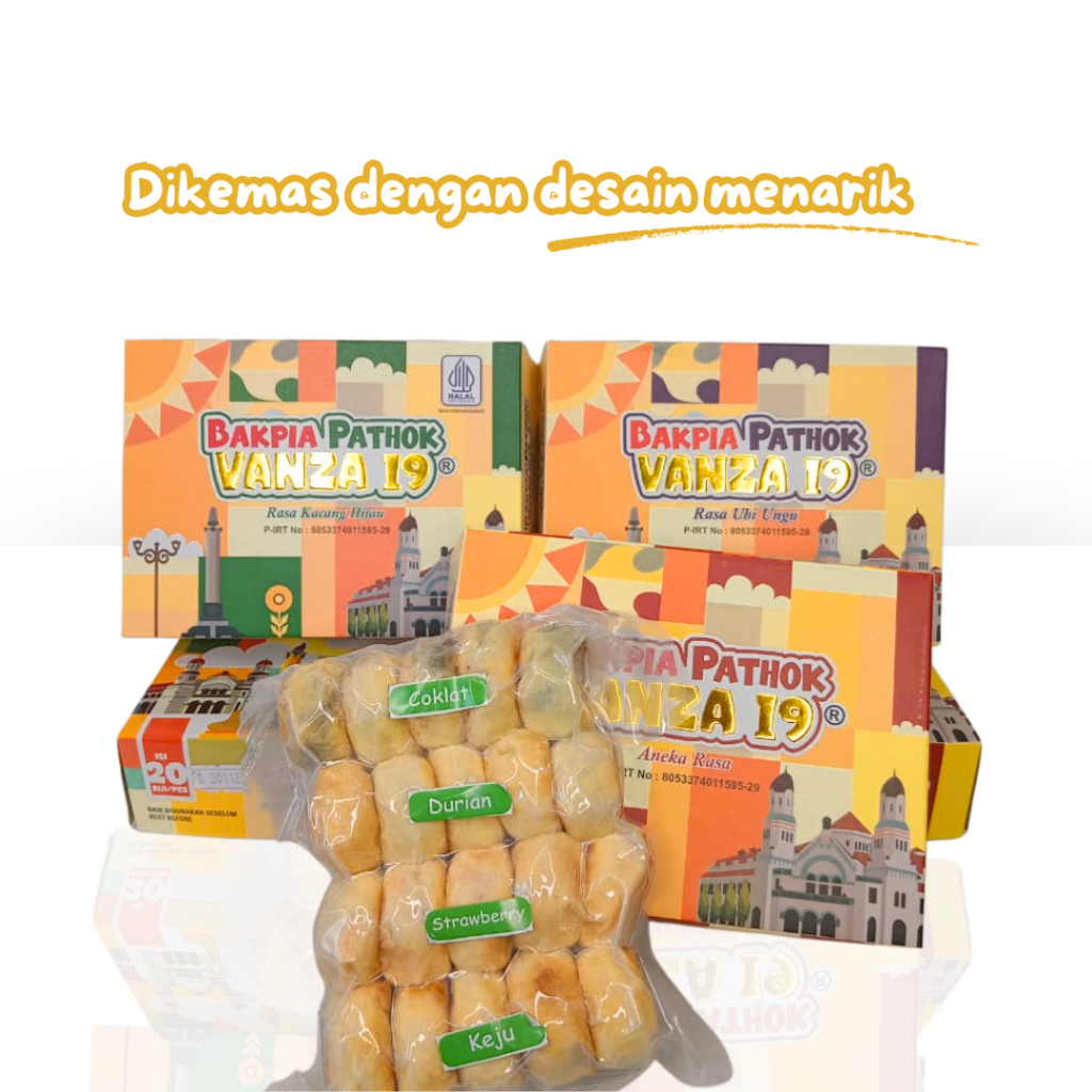 Bakpia Pathok Basah dan Kering Vanza19 Oleh Oleh Khas Semarang