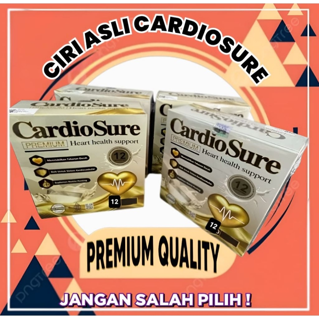 

CARDIOSURE SUSU ATASI HIPERTENSI KOLESTROL STROKE ASAM URAT