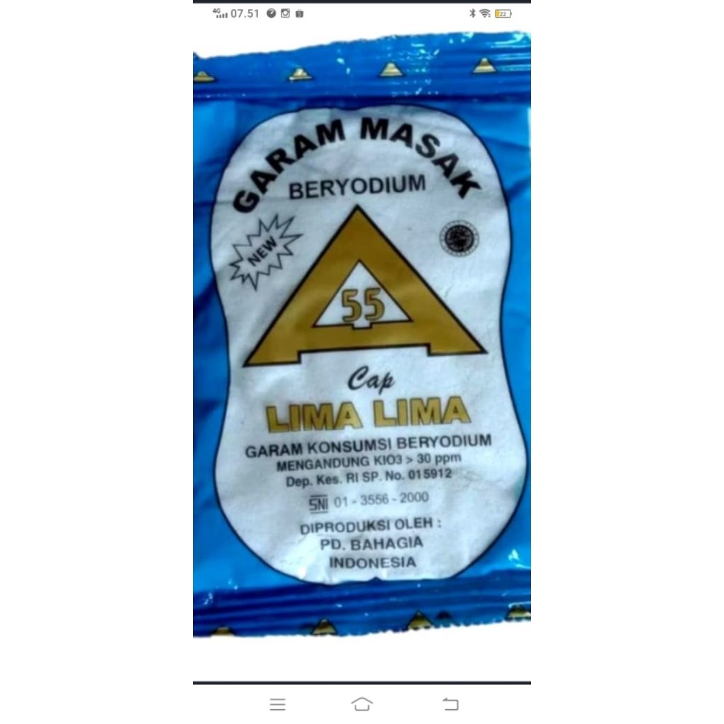 

promo garam dapur beryodium kemasan 100g variasi 10pcs,20pcs,40pcs