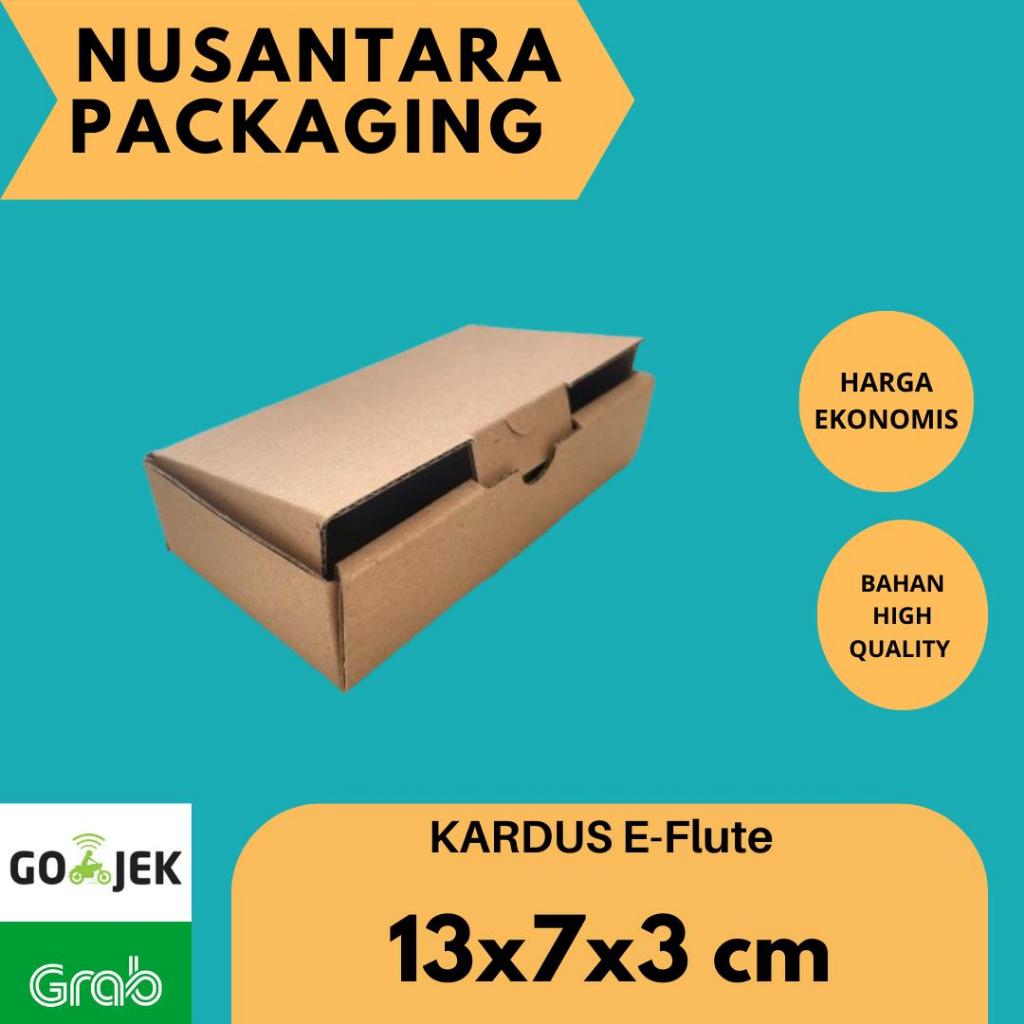 

KARDUS 13x7x3 cm / BOX KARTON CORUGATED DIE CUT / AKSESORIS