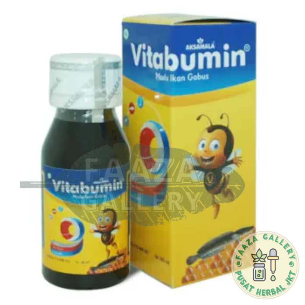 Vitabumin 60ml Madu Herbal Anak Penambah Nafsu Makan & Daya Tahan Tubuh