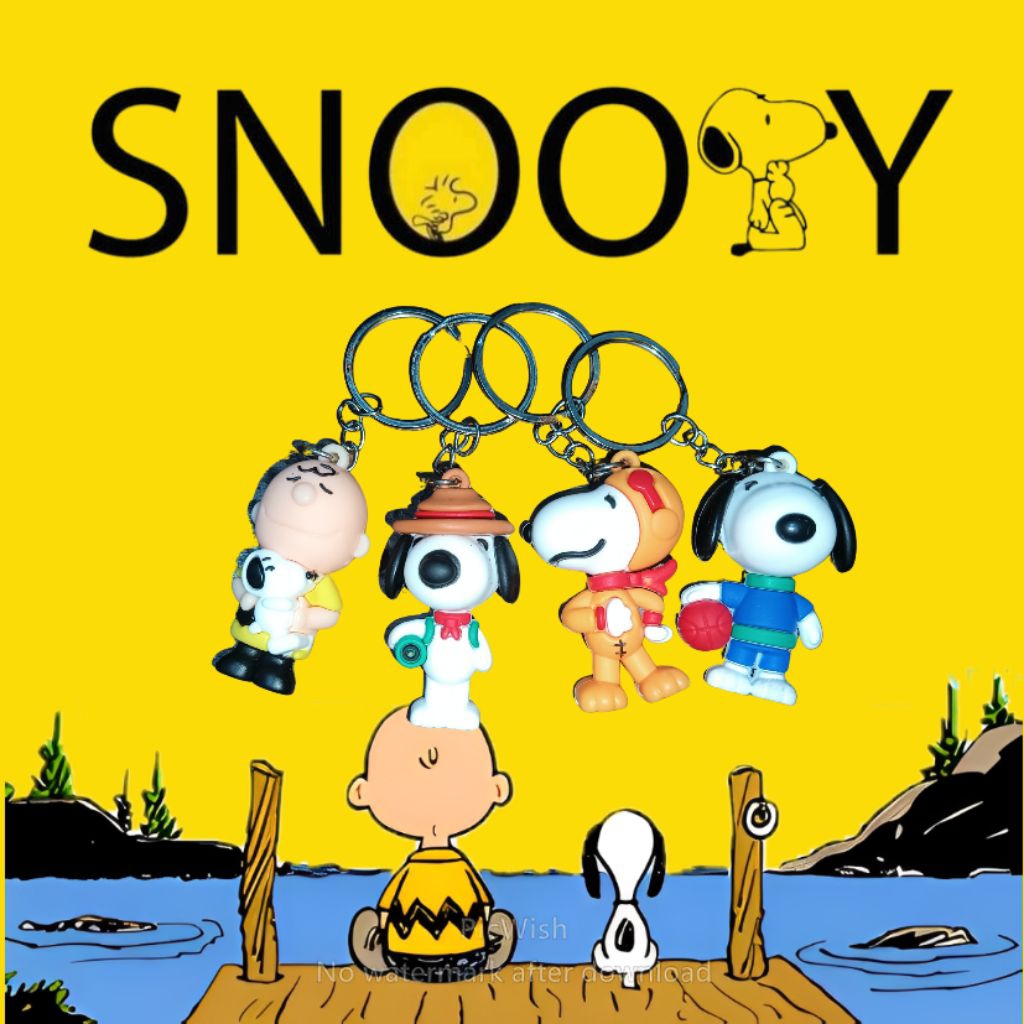 Snoopy keychain