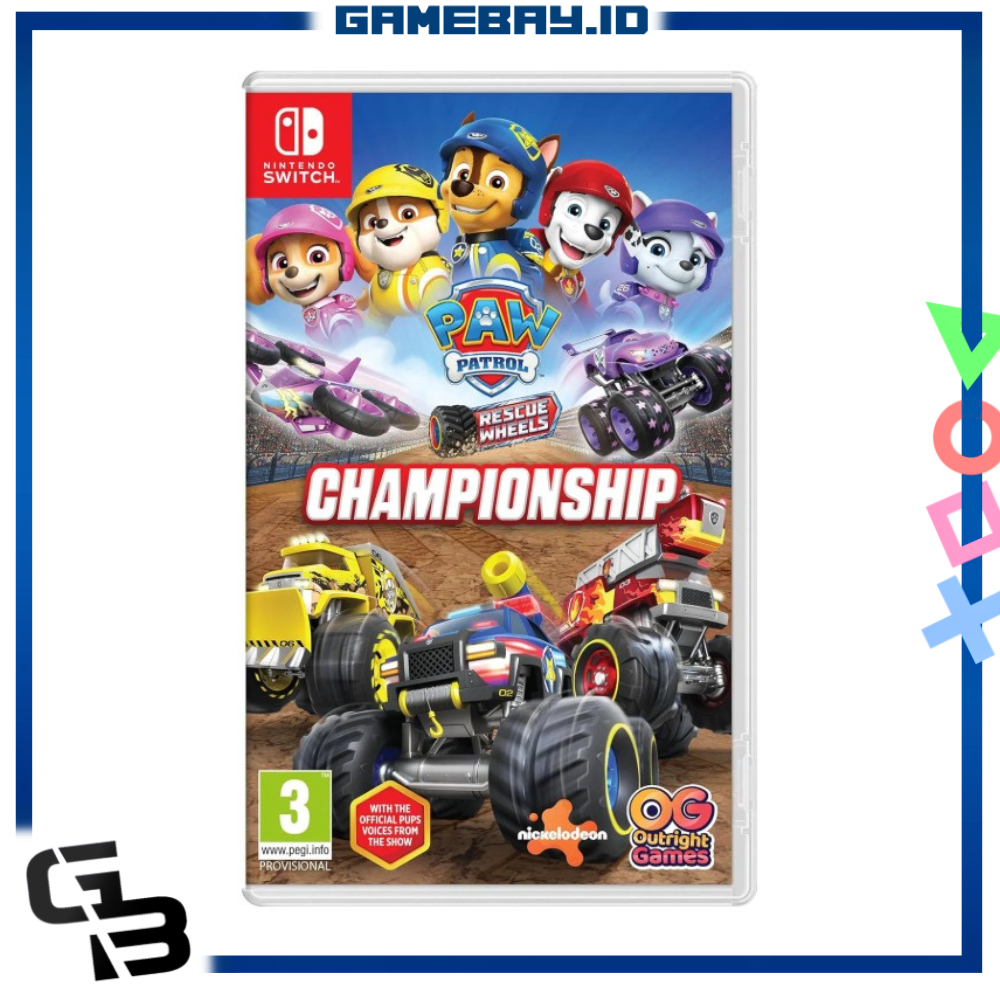 Nintendo Switch PAW Patrol Rescue Wheels : Championship