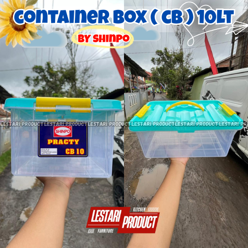 CONTAINER BOX CB 10 BY SHINPO | BOX DOKUMEN | BOX ORGANIZER | BOX SERBAGUNA | BOX MULTIFUNGSI | BOX 