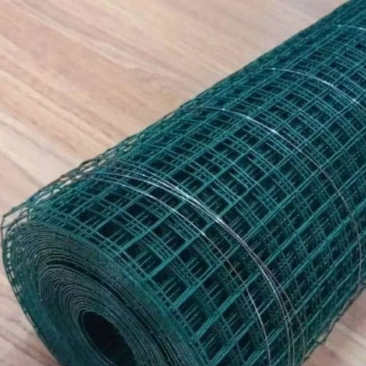 Kawat Loket PVC Hijau 1/2 inch 1 Roll 10m Kawat Kandang Ayam Burung Kawat taman