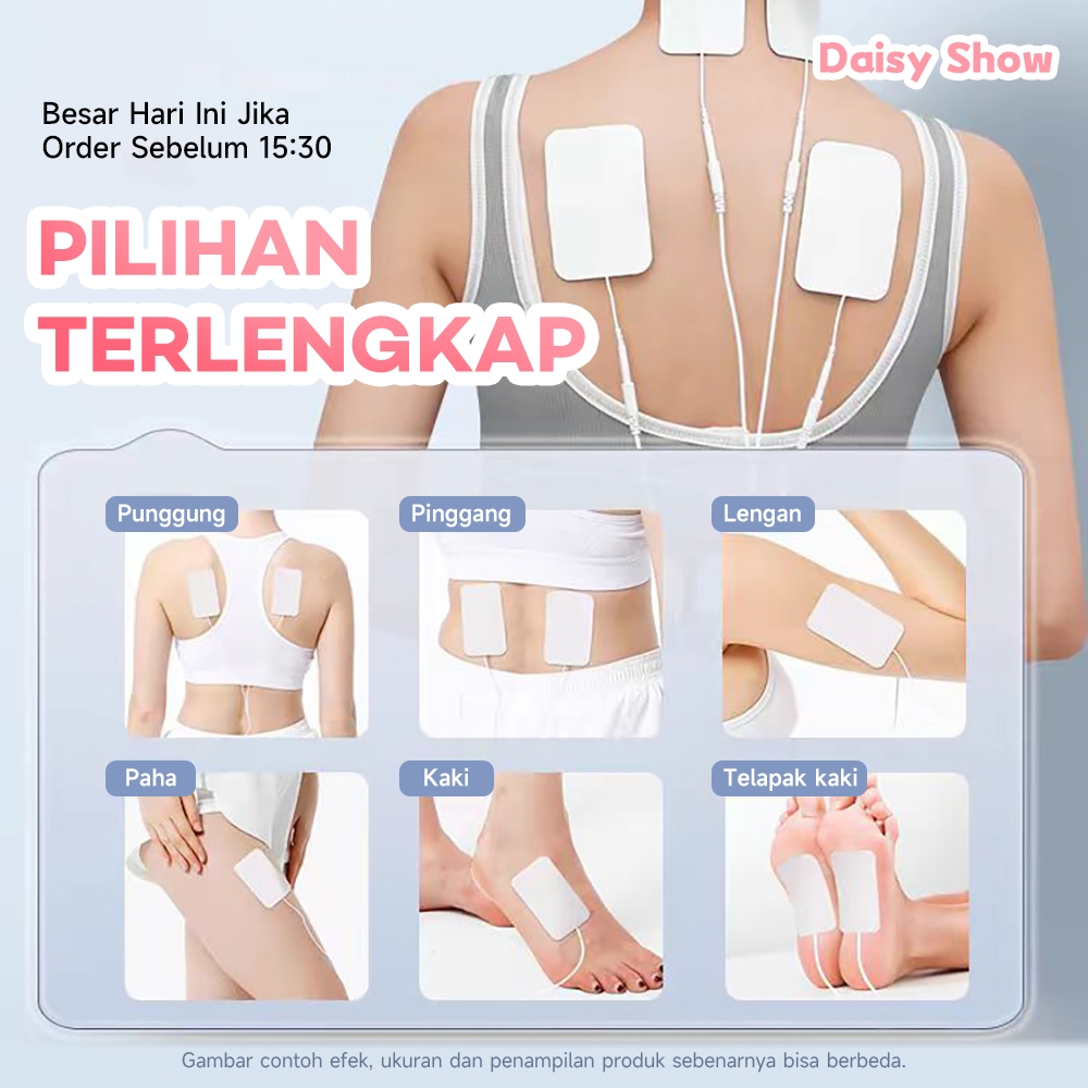 10/20Pcs Pad Tens Elektroda 4x4cm Electrode Pad Tens Stimulator Alat Medis Terapi Tensi Tubuh