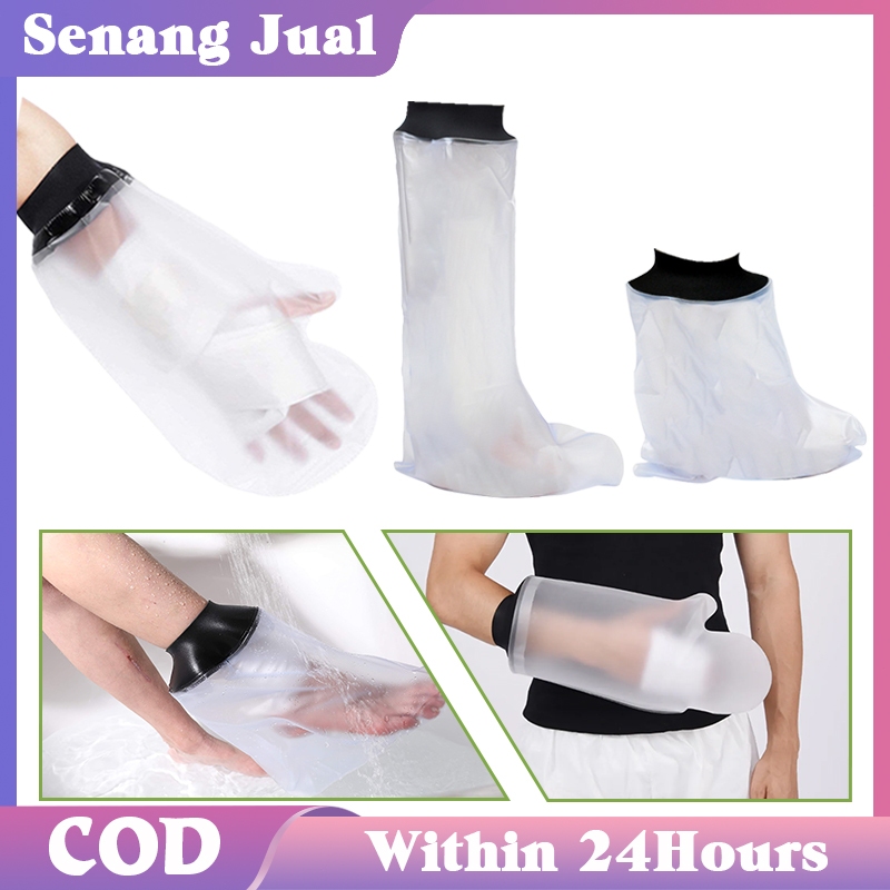 Tahan Air Pelindung Gips Tangan Pelindung Penutup Perban Mandi