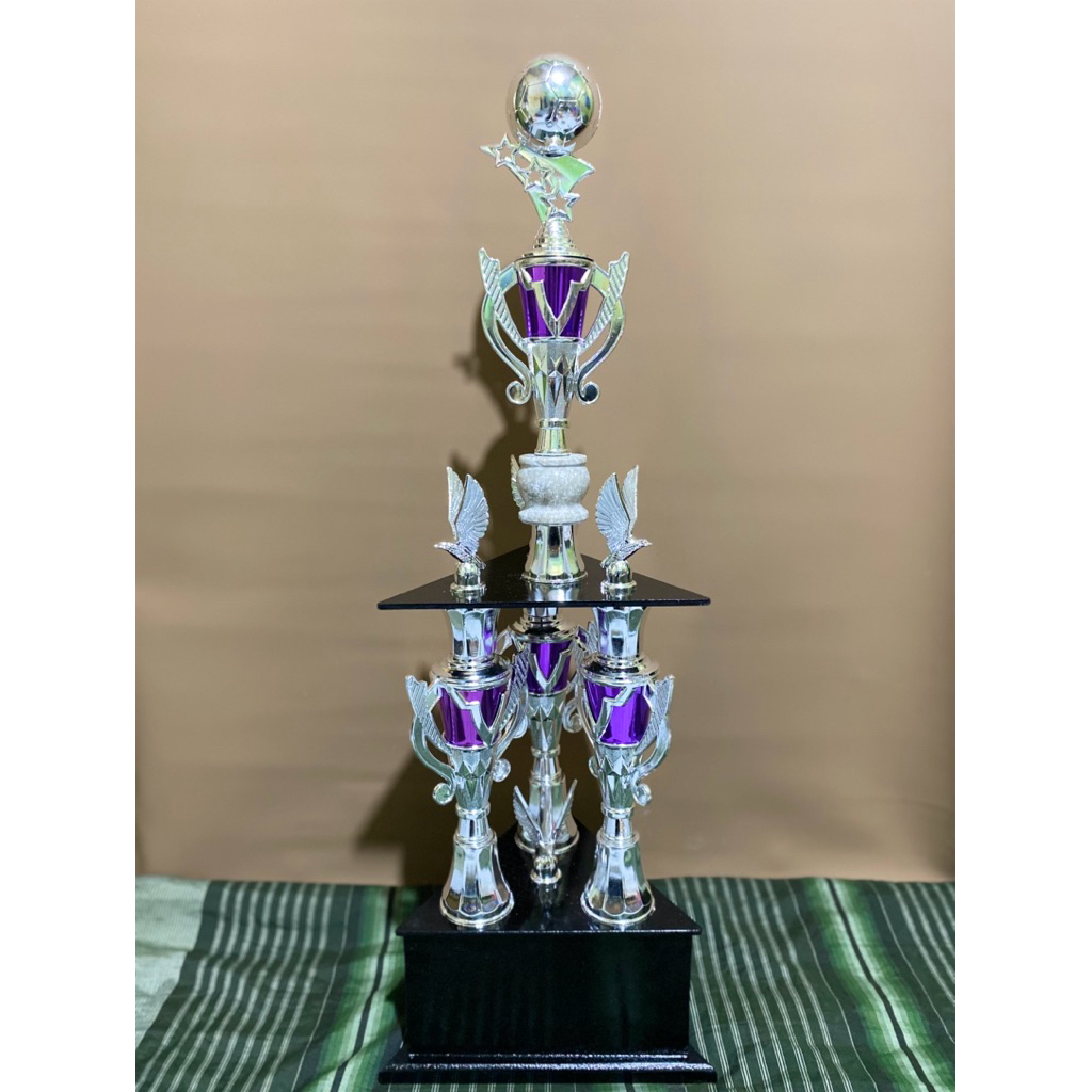 Piala Kaki 3 Silver B.118 Mewah Bola/MTQ