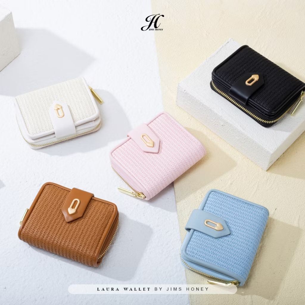 LAURA WALLET JIMS HONEY | DOMPET LAURA | DOMPET LIPAT JIMS HONEY | DOMPET WANITA | JIMS HONEY
