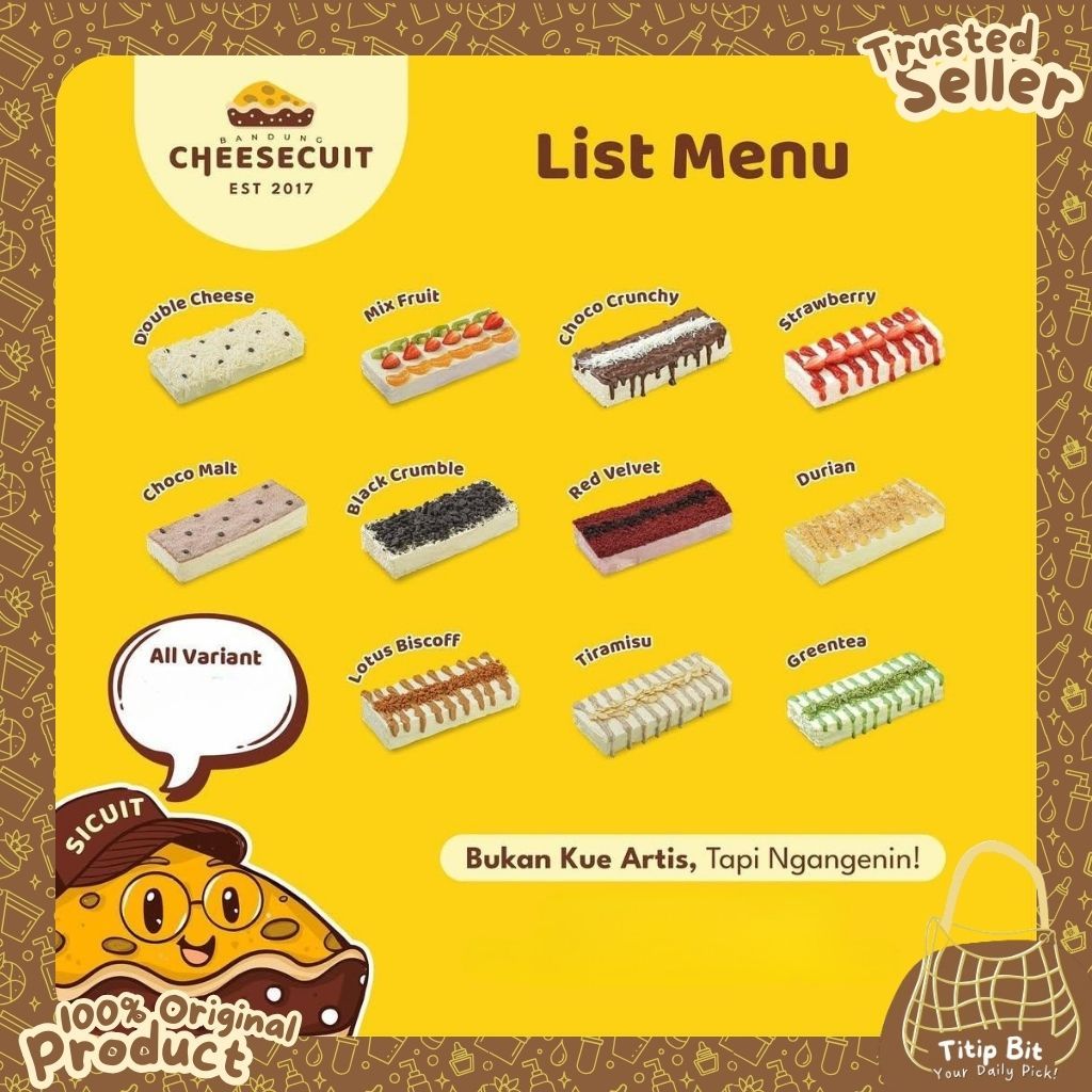 

CHEESECUIT BANDUNG - READY