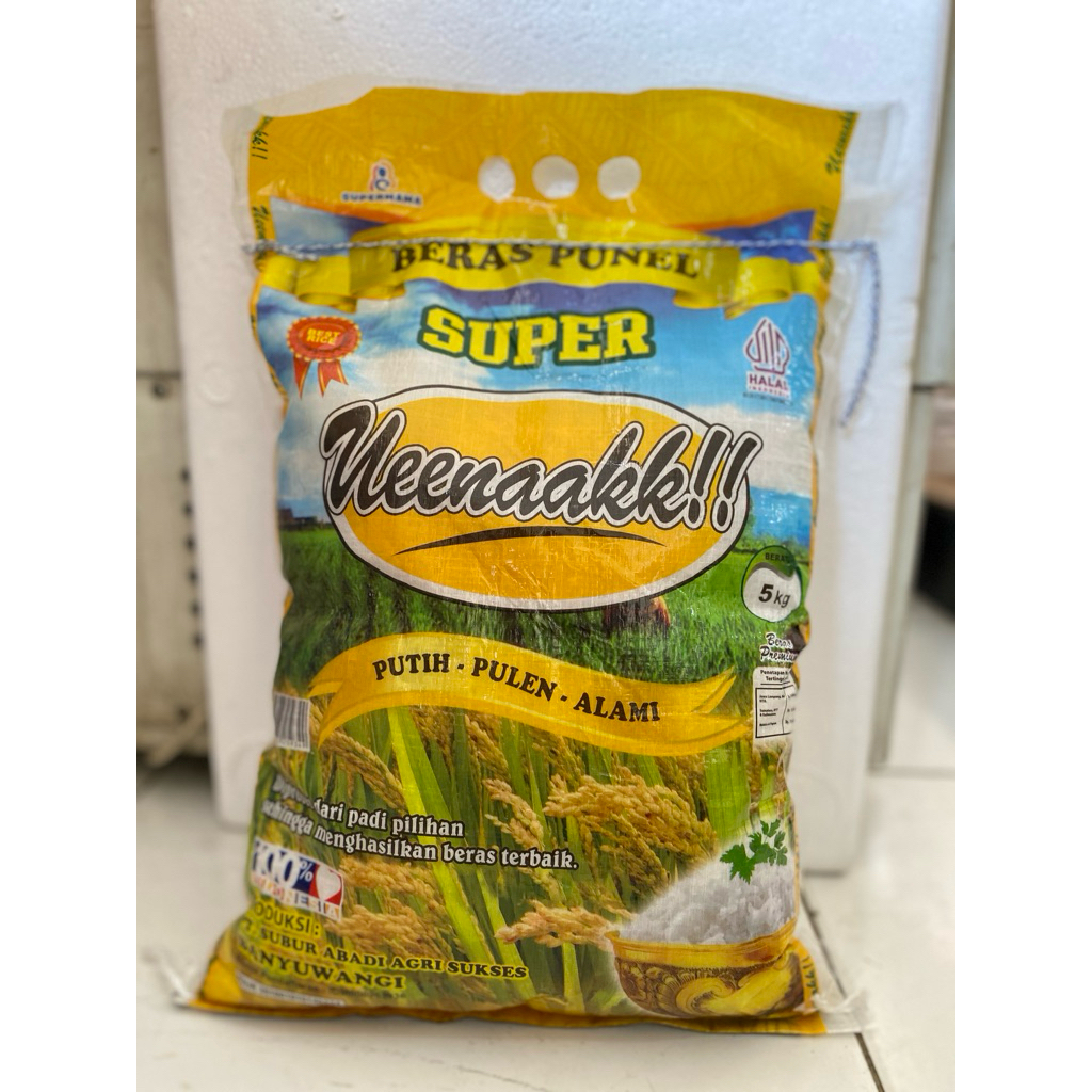 

Beras Uenak 5kg