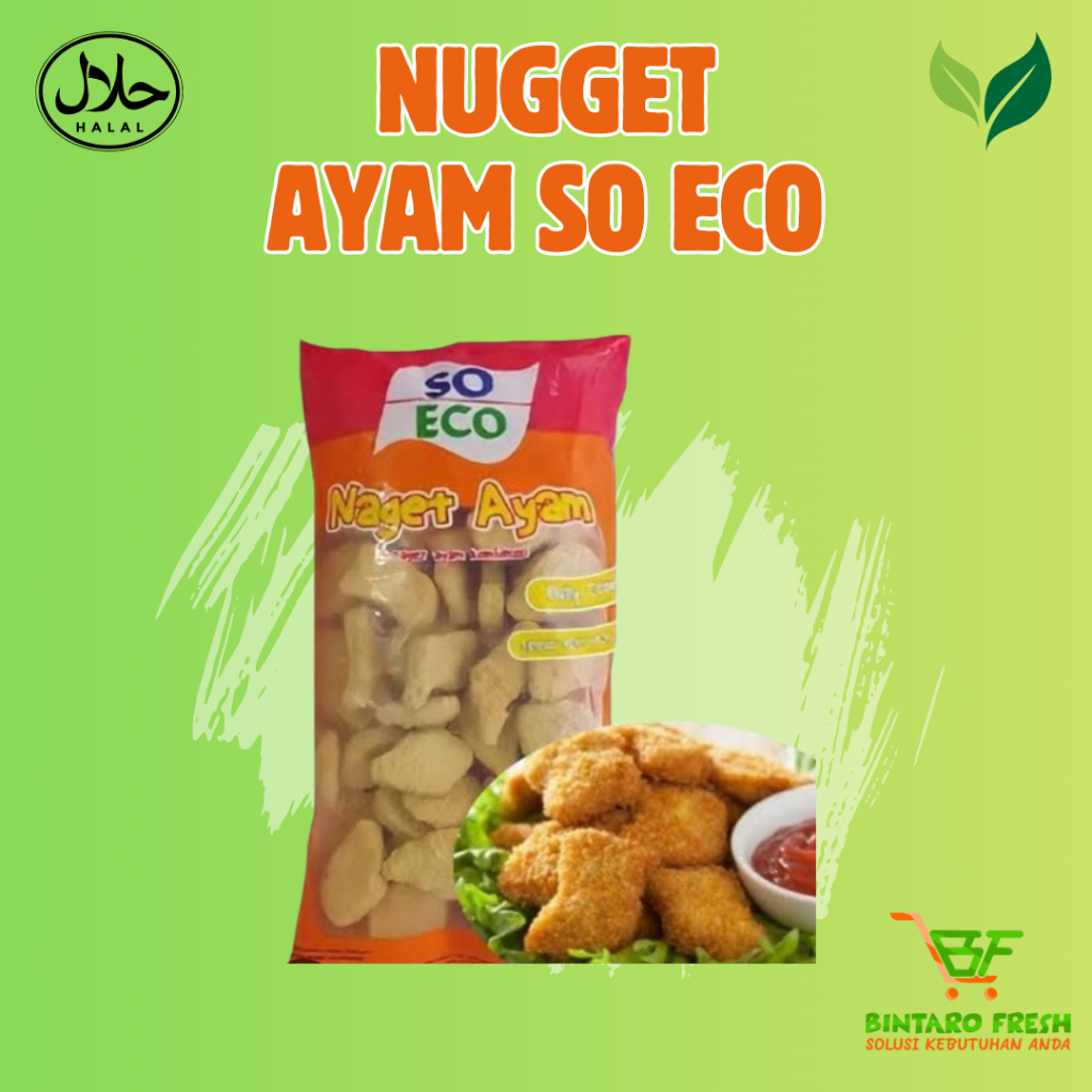 

Naget So Eco 1 KG/naget Soe co 1 kg Murah/Naget 1 kg/Nugget So Eco 1 kg murah
