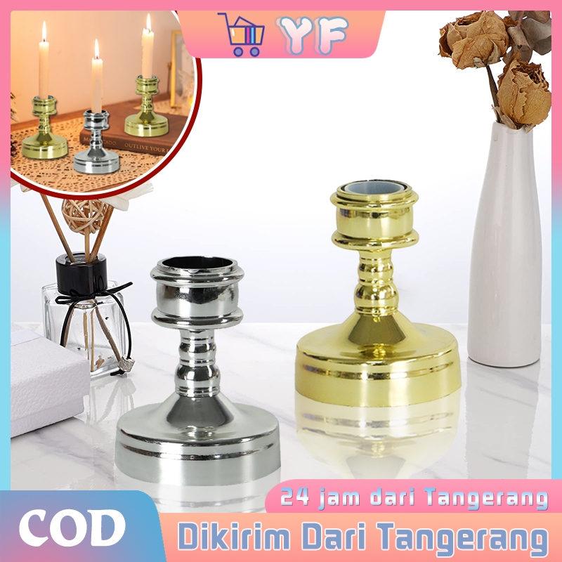 Tempat Lilin Aromaterapi Tempat Lilin Kuningan Antik Candle Holder