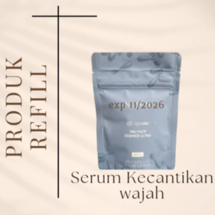 

Kemasan refil 60 kapsl serum essence ultra ( serum mutiara )