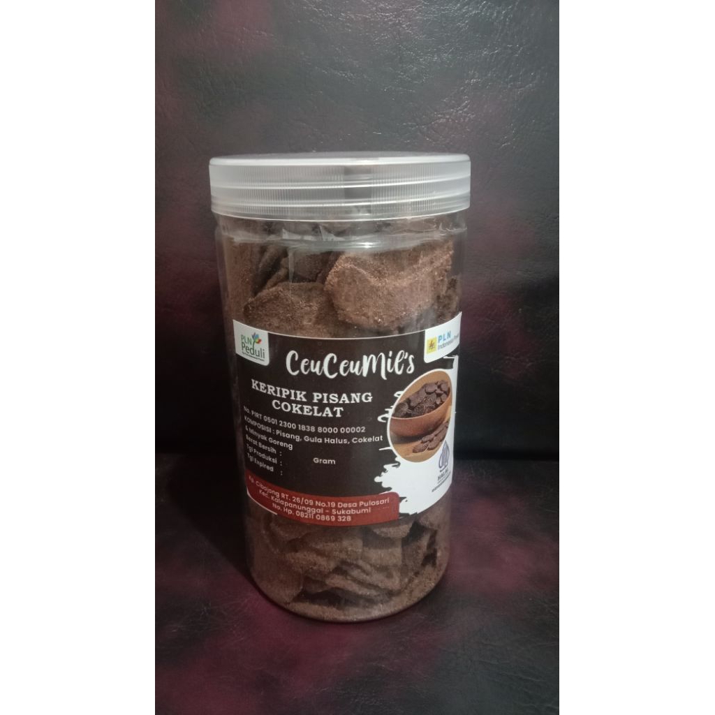 

Keripik Pisang Coklat 250gr