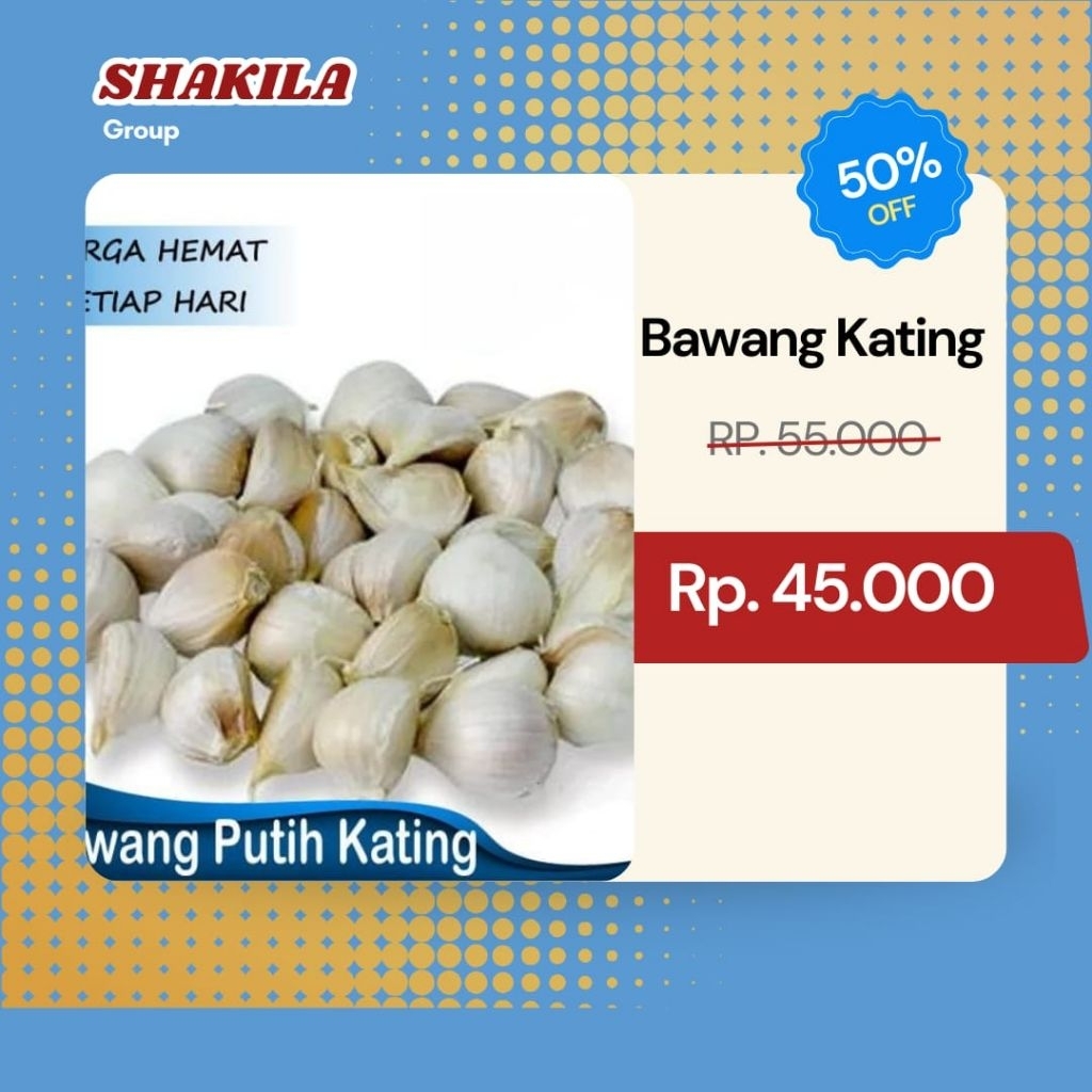 

Bawang Putih Cating Super Premium 1kg