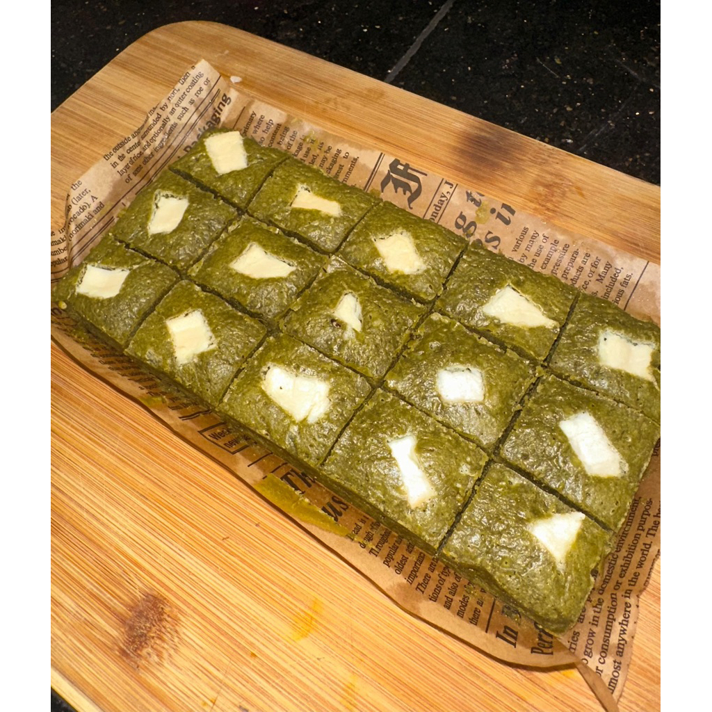 

Brownies Matcha Chip Bites