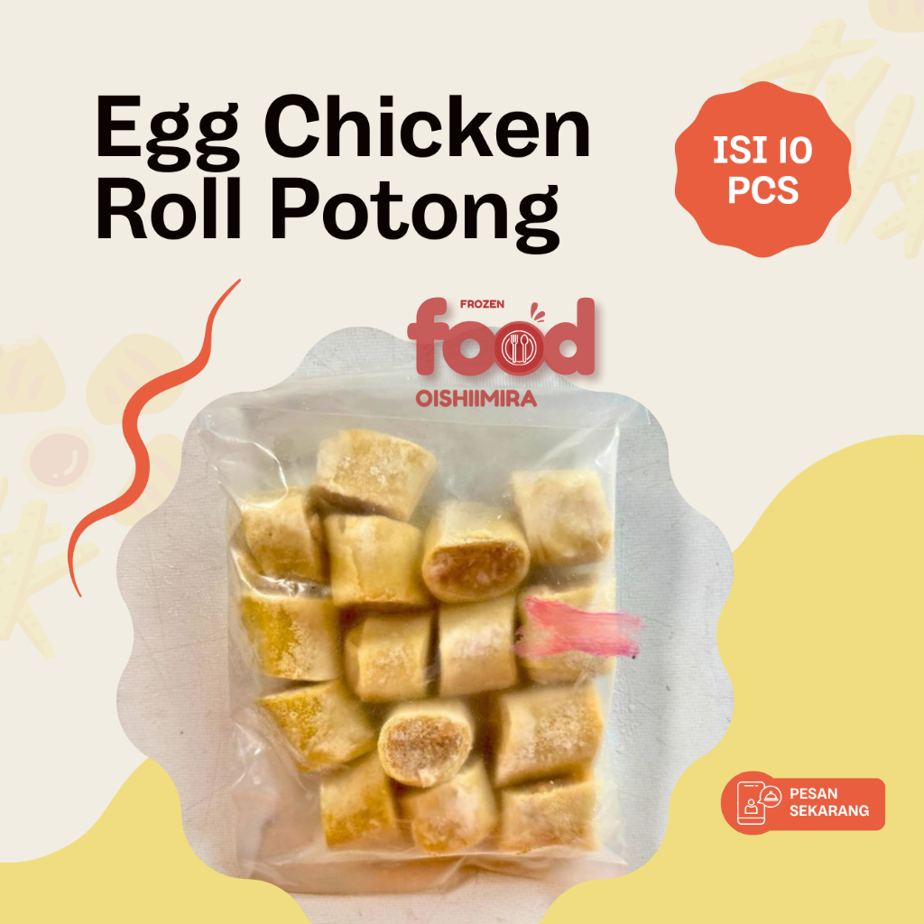 

Frozen Food Praktis & Lezat | Egg Chicken Roll, Shrimproll, Katsu, Lumpia, Ebi Furai
